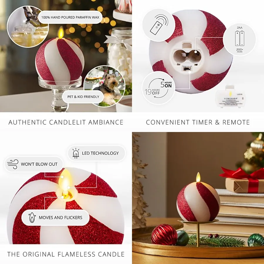 Flameless Holiday Crystal Beads Glitter Sphere Candle - - Pack of 1-4x4.25 - Auto Timer Built-in 5-Hour Timer Indoor Use
Flameless Holiday Crystal Beads Glitter Sphere Candle - - Pack of 1-4x4.25 - Auto Timer Built-in 5-Hour Timer Indoor Use