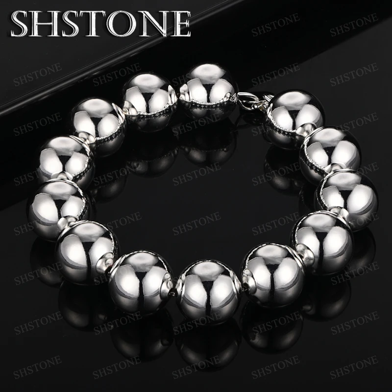 FashionTrend Beads Chain 925 Sterling Silver Bracelet Women Charm Wedding Party Gift Birthday High Quality Jewelry Accessories
FashionTrend Beads Chain 925 Sterling Silver Bracelet Women Charm Wedding Party Gift Birthday High Quality Jewelry Accessories