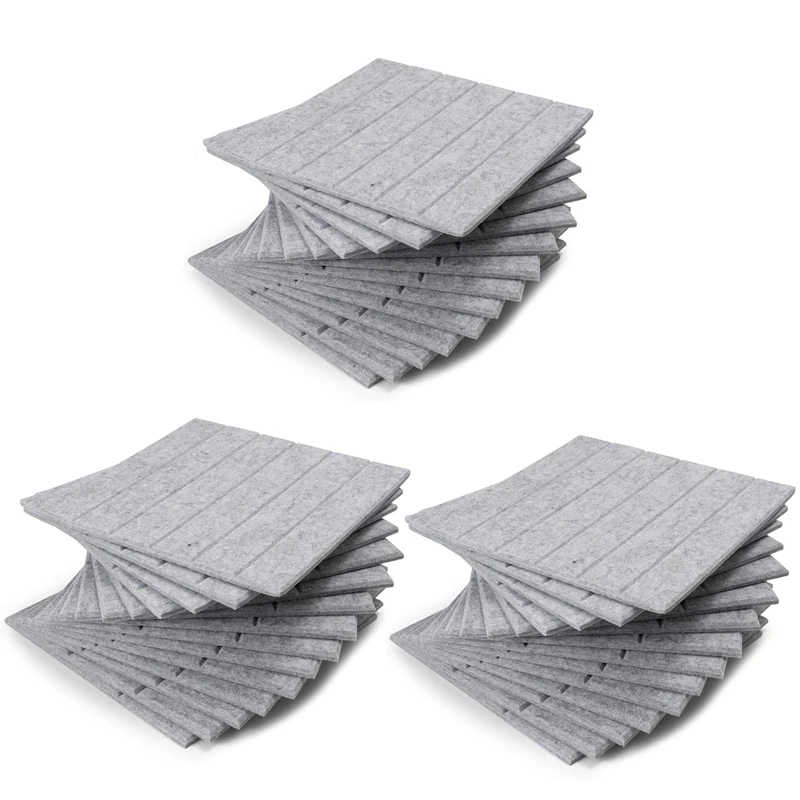 T22C 36 Pcs Sound-Absorbing Panels Sound Insulation Pads,Echo Bass Isolation,Used For Wall Decoration And Acoustic Treatment
T22C 36 Pcs Sound-Absorbing Panels Sound Insulation Pads,Echo Bass Isolation,Used For Wall Decoration And Acoustic Treatment