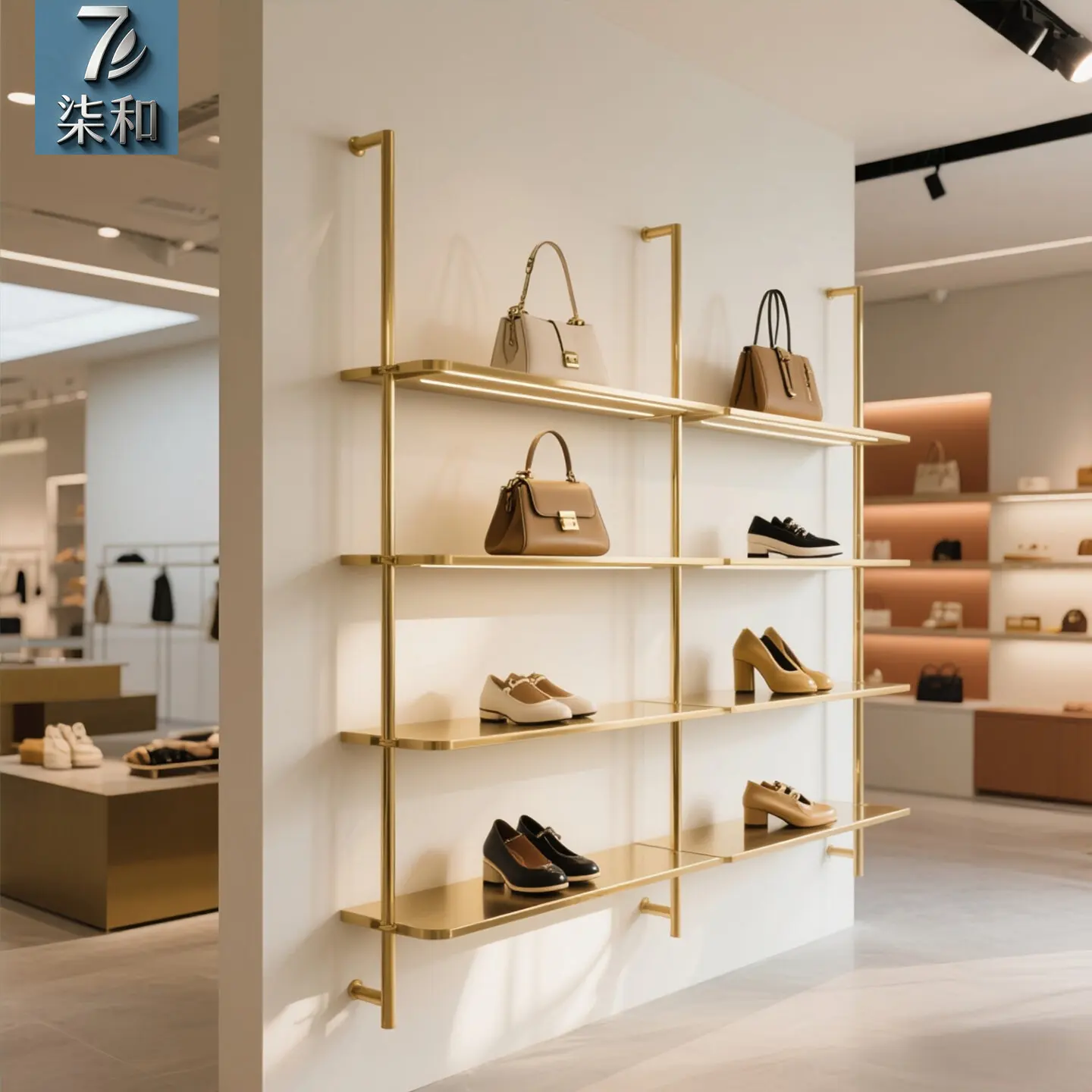 Shoe store shoe rack Clothing store display rack Wall stainless steel wall rack Classmate display shelf Multi-layer shelf
Shoe store shoe rack Clothing store display rack Wall stainless steel wall rack Classmate display shelf Multi-layer shelf