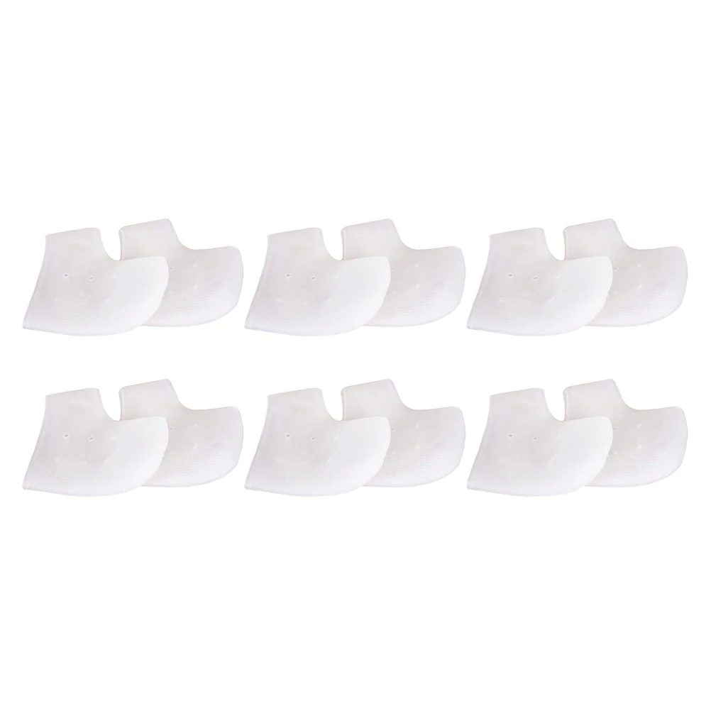 Silicone Heel Socks 6 Pairs Comfortable Breathable Anti Dry Heel Sleeves Protective Guard Moisturizing Ankle Cover For Women Men
Silicone Heel Socks 6 Pairs Comfortable Breathable Anti Dry Heel Sleeves Protective Guard Moisturizing Ankle Cover For Women Men