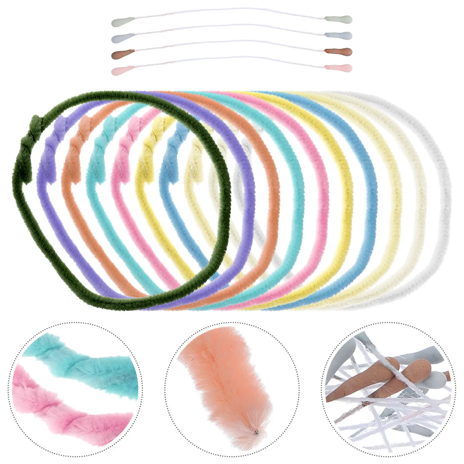 10Pcs Chenille Stems Pipe Cleaners Flexible Twistable Bendable Colorful Craft Supplies DIY Art Projects Creativity
10Pcs Chenille Stems Pipe Cleaners Flexible Twistable Bendable Colorful Craft Supplies DIY Art Projects Creativity