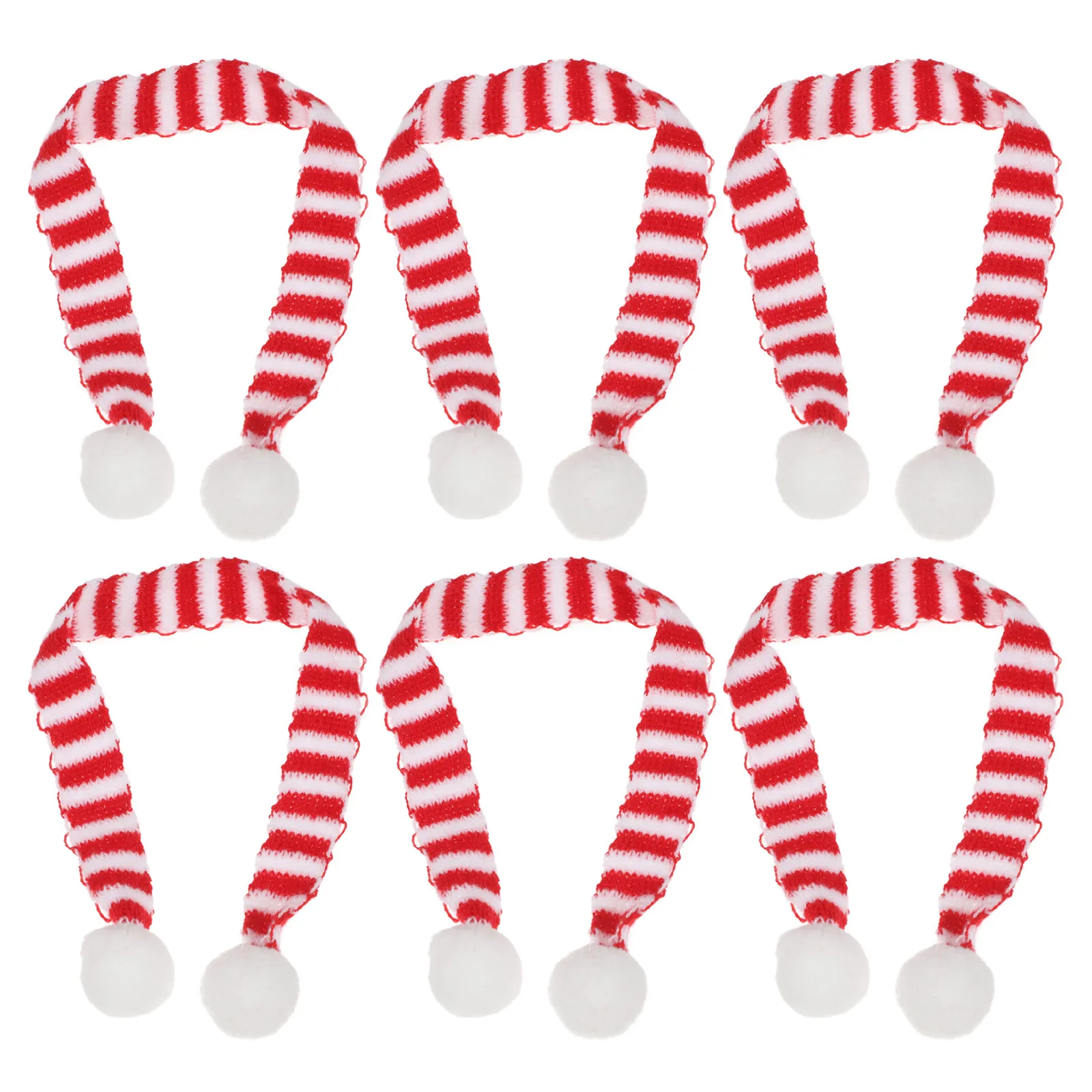 6 Pcs Mini Christmas Scarf for Bottle Decor Vintage Xmas Party Ornament Wine Cover
6 Pcs Mini Christmas Scarf for Bottle Decor Vintage Xmas Party Ornament Wine Cover