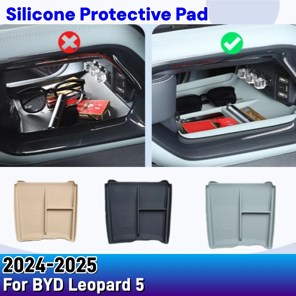 For BYD Leopard 5 2024 2025 Anti Slip Pad Under Silicone Protective Pad Car Styling Interior Decoration Modification Accessories
For BYD Leopard 5 2024 2025 Anti Slip Pad Under Silicone Protective Pad Car Styling Interior Decoration Modification Accessories
