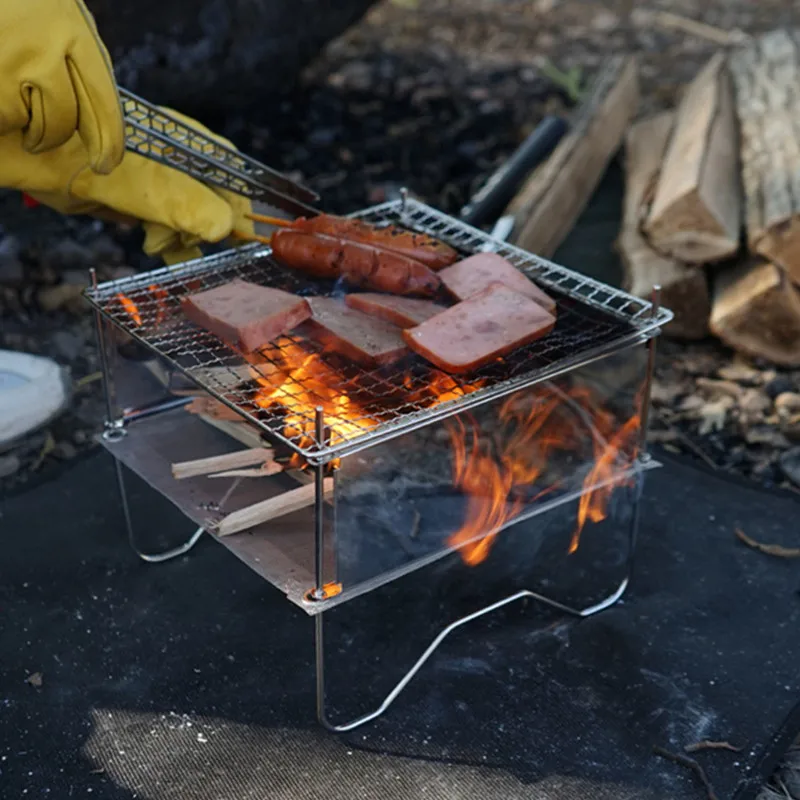 Camping Survival Grill Stand Tourism Portable Bbq Hiking Folding Grill Mini Oven Cooking Picnic Cookware Stove Barbecue Outdoor
Camping Survival Grill Stand Tourism Portable Bbq Hiking Folding Grill Mini Oven Cooking Picnic Cookware Stove Barbecue Outdoor