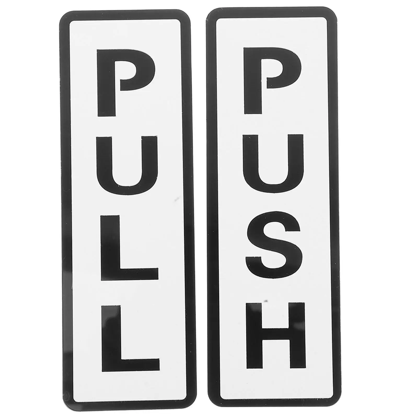 2pcs Acrylic Push Pull Door Signs Self Adhesive Sticker Black Pair Versatile Application Waterproof Decor Business Use
2pcs Acrylic Push Pull Door Signs Self Adhesive Sticker Black Pair Versatile Application Waterproof Decor Business Use