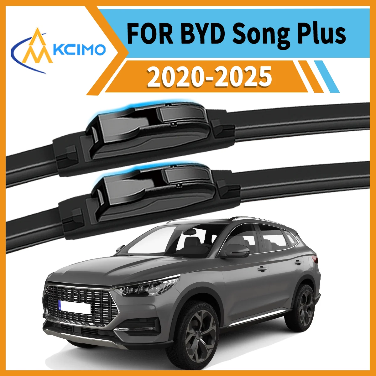 Essential Safety Duo 2 Front Wiper Blades for BYD Song Plus 2020-2025 Year-Round Clear Vision & Quiet Smudge-Free Operation
Essential Safety Duo 2 Front Wiper Blades for BYD Song Plus 2020-2025 Year-Round Clear Vision & Quiet Smudge-Free Operation