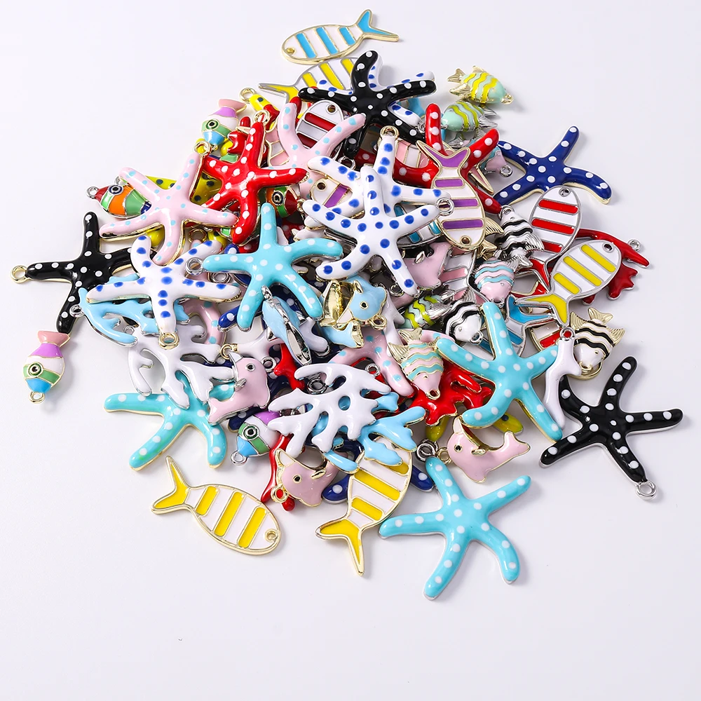 5pcs Colorful Starfish Coral Charms Pendants for Jewelry Making Necklace Earrings Bracelet DIY Handmade Accessories Supplies
5pcs Colorful Starfish Coral Charms Pendants for Jewelry Making Necklace Earrings Bracelet DIY Handmade Accessories Supplies