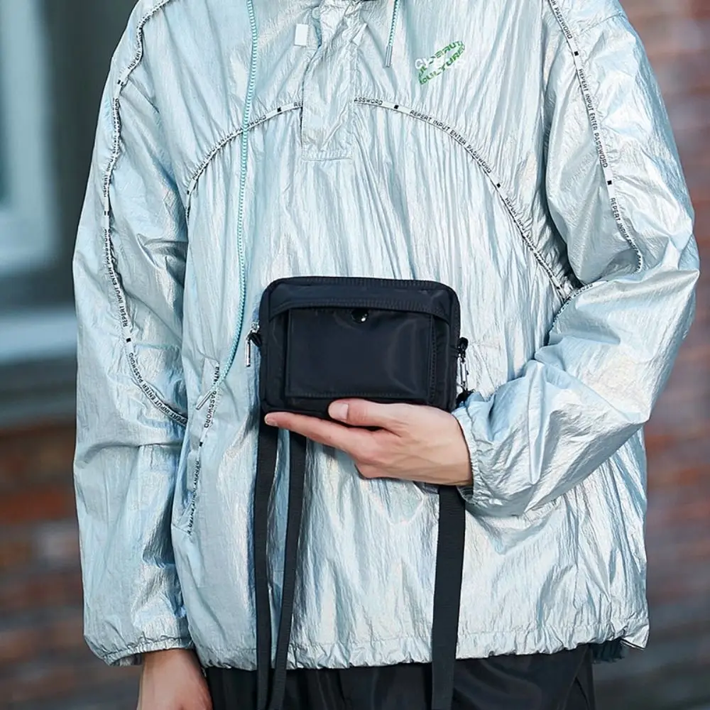 Сплошной цвет, мужские мобильные сумки, большая вместительная многофункциональная нейлоновая сумка через плечо на молнии, простая женская сумка на плечо в японском стиле
Сплошной цвет, мужские мобильные сумки, большая вместительная многофункциональная нейлоновая сумка через плечо на молнии, простая женская сумка на плечо в японском стиле