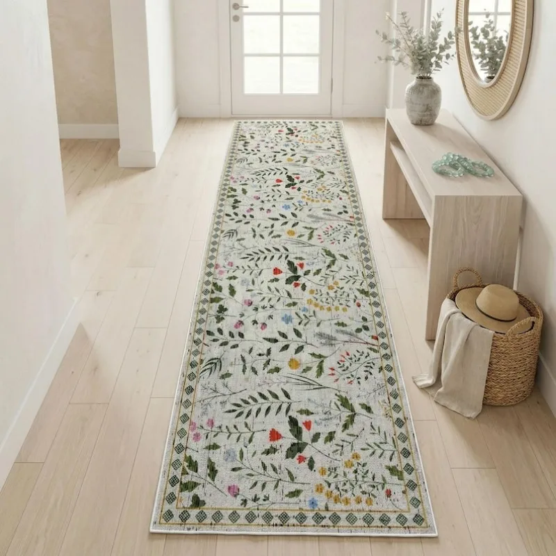VIKAMA Bohemian Fresh Wind Running Carpet Anti slip Washable Wrinkle resistant Carpet Kitchen Corridor Living Room Home Decor
VIKAMA Bohemian Fresh Wind Running Carpet Anti slip Washable Wrinkle resistant Carpet Kitchen Corridor Living Room Home Decor