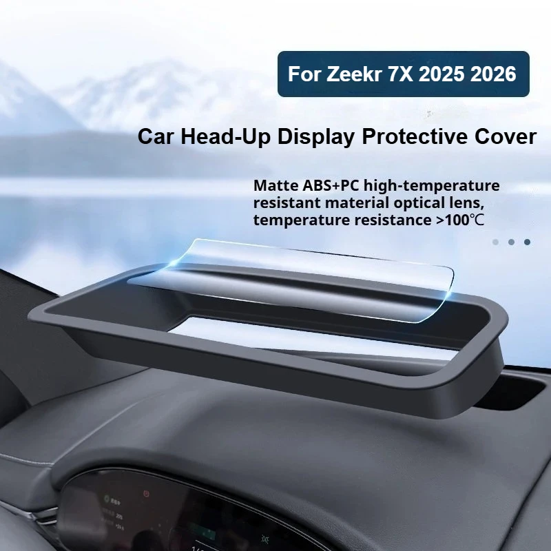 For Zeekr 7X 2025 2026 Car Head-Up Display Protective Cover HUD Dashboard Display Dust Cover Modification Interior Accessories
For Zeekr 7X 2025 2026 Car Head-Up Display Protective Cover HUD Dashboard Display Dust Cover Modification Interior Accessories