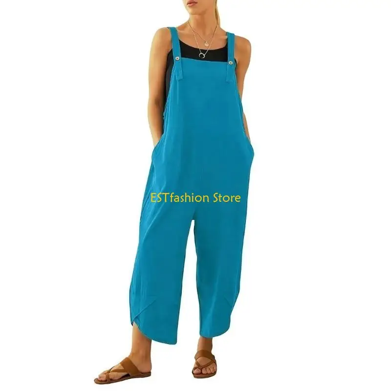 Y5GC Women's casual loose long jumpsuit overalls
Y5GC Women's casual loose long jumpsuit overalls