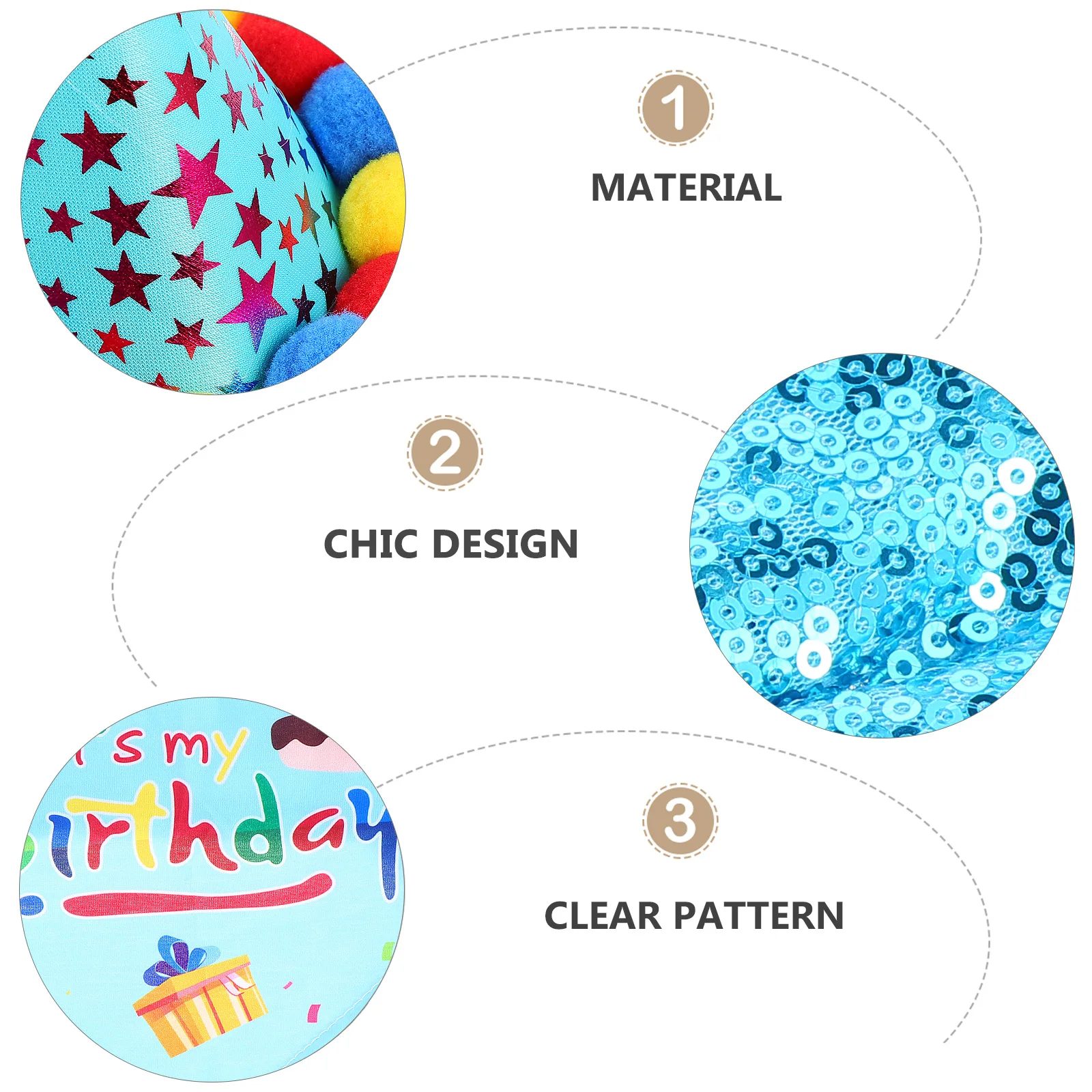 Pet Scarf Hat for Dog Birthday Kit Durable Cotton Polyester Party Favor Bright Design Suitable Home Pet
Pet Scarf Hat for Dog Birthday Kit Durable Cotton Polyester Party Favor Bright Design Suitable Home Pet
