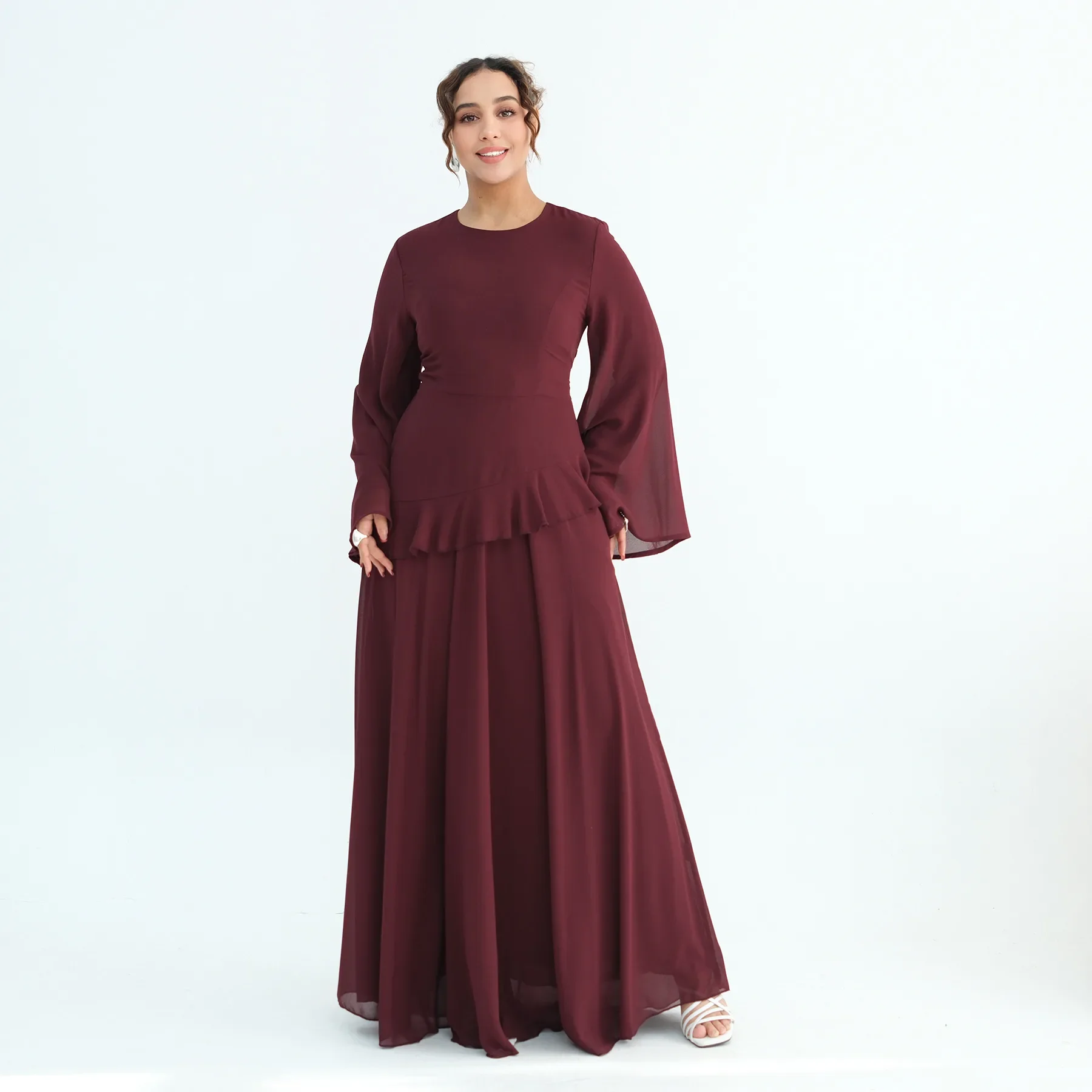 Eid Women Dress Ramadan Abaya Party Vestidos Largos Muslim Chiffon Solid 2026 Jalabiya Morocco Kaftan Dubai Islam Arab Long Robe
Eid Women Dress Ramadan Abaya Party Vestidos Largos Muslim Chiffon Solid 2026 Jalabiya Morocco Kaftan Dubai Islam Arab Long Robe