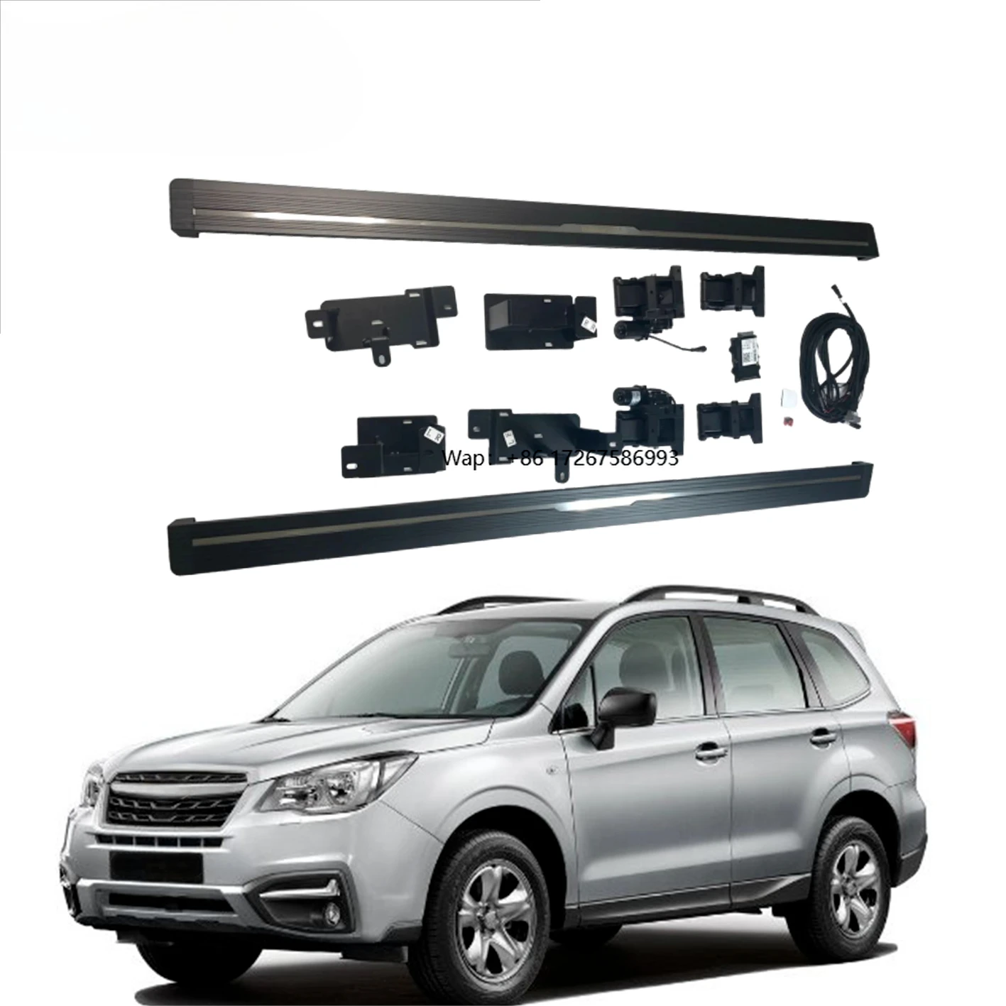 Black Aluminum Alloy Automatic Running Board Car Use Electric Side Pedal Folding Auto Foot Step Kit for Forester SJ
Black Aluminum Alloy Automatic Running Board Car Use Electric Side Pedal Folding Auto Foot Step Kit for Forester SJ