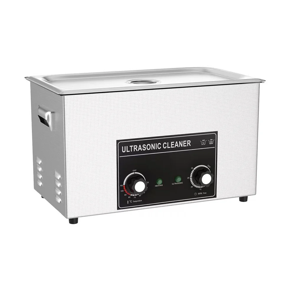 30L Time And Temperature Adjustable, Ideal For Cleaning Engines And Gears Industrial Ultrasonic Cleaner With Knob Control CJ-100
30L Time And Temperature Adjustable, Ideal For Cleaning Engines And Gears Industrial Ultrasonic Cleaner With Knob Control CJ-100