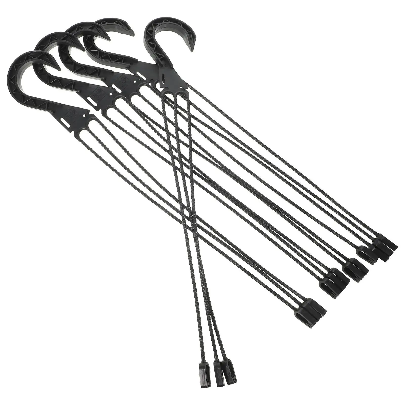 5 White Plastic Hanging Hooks for Flower Pots Plant Holders Load Bearing Capacity for Balcony Water Absorbing
5 White Plastic Hanging Hooks for Flower Pots Plant Holders Load Bearing Capacity for Balcony Water Absorbing