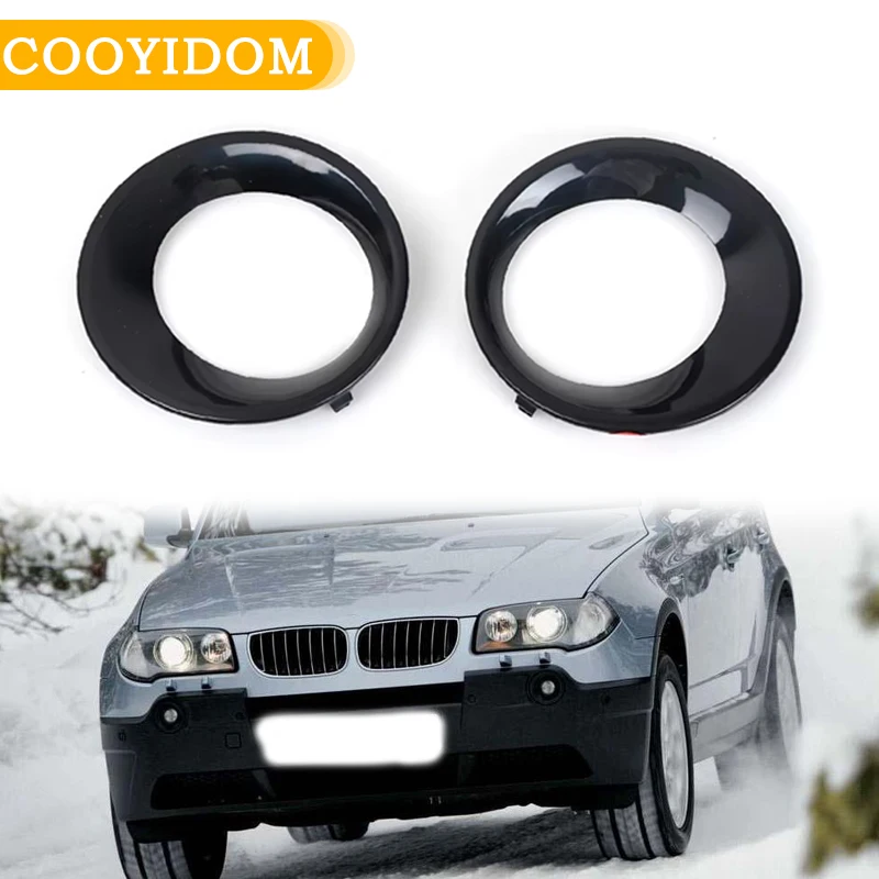 1 Pair Front Bumper Light Cover Fog Lamp Frame For BMW X3 E83 LCI 2007 2008 2009 2010 Trim Primed Car Accessories 51113423790
1 Pair Front Bumper Light Cover Fog Lamp Frame For BMW X3 E83 LCI 2007 2008 2009 2010 Trim Primed Car Accessories 51113423790