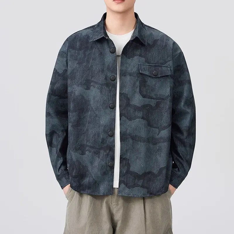 2026 New Men's Tie Dye Shirt Jacket American Style Loose Fit Long Sleeve Turn Down Collar Casual Spring Autumn Outerwear
2026 New Men's Tie Dye Shirt Jacket American Style Loose Fit Long Sleeve Turn Down Collar Casual Spring Autumn Outerwear
