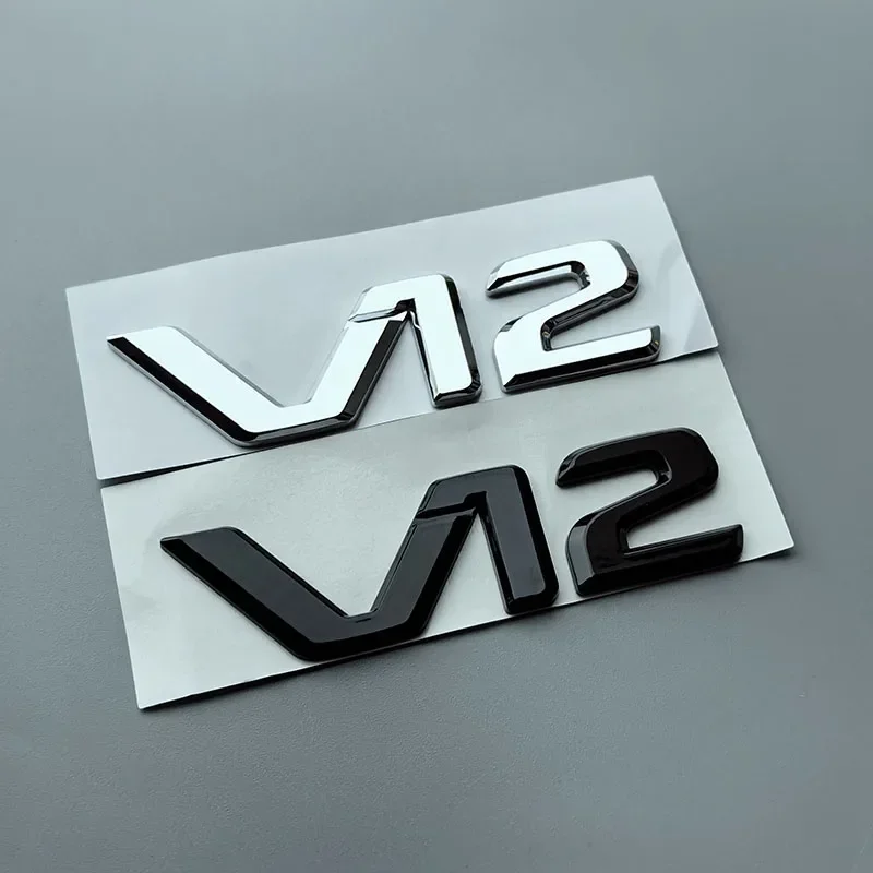 3D ABS Big Flat Letters V12 Car Emblem Trunk Fender Nameplate Logo Sticker for mercedes-benz S400 S500 S600 Chrome Glossy Black
3D ABS Big Flat Letters V12 Car Emblem Trunk Fender Nameplate Logo Sticker for mercedes-benz S400 S500 S600 Chrome Glossy Black