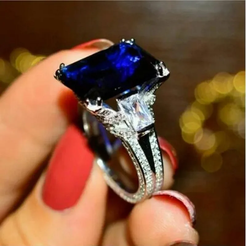 Eiffel Tower 6ct Lab Sapphire Diamond Ring 925 Sterling Silver Engagement Wedding Band Rings for Women Anniversary Jewelry
Eiffel Tower 6ct Lab Sapphire Diamond Ring 925 Sterling Silver Engagement Wedding Band Rings for Women Anniversary Jewelry