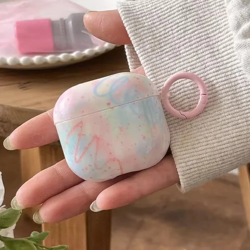 Colorful Pastel Ink Lines Earphone Case For Airpods 1/2/3/4 Wireless Bluetooth Protective Cover Box For Airpods Pro2 with Hook
Colorful Pastel Ink Lines Earphone Case For Airpods 1/2/3/4 Wireless Bluetooth Protective Cover Box For Airpods Pro2 with Hook