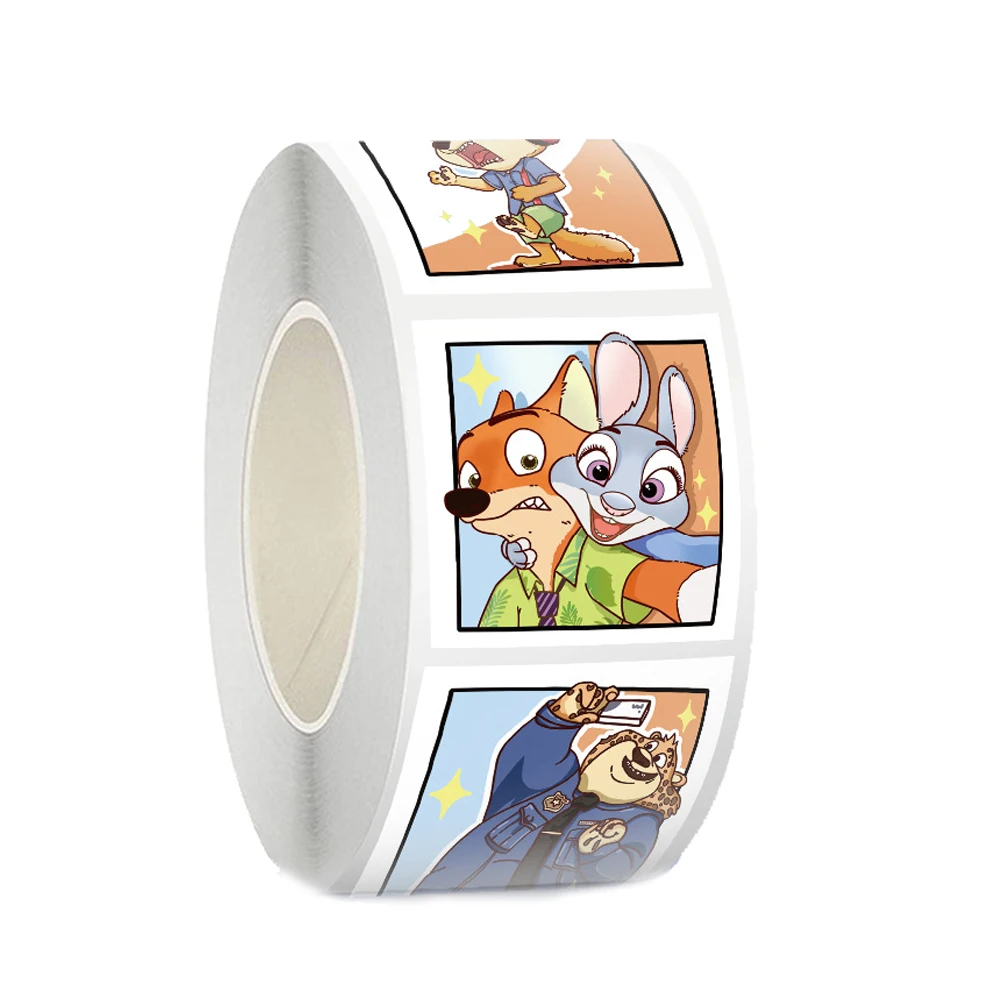 500pcs/Roll Disney Cute Zootopia Cartoon Round Sealing Sticker DIY PVC Laptop Phone Decals Decoration Stiker Reward Gift Toys
500pcs/Roll Disney Cute Zootopia Cartoon Round Sealing Sticker DIY PVC Laptop Phone Decals Decoration Stiker Reward Gift Toys