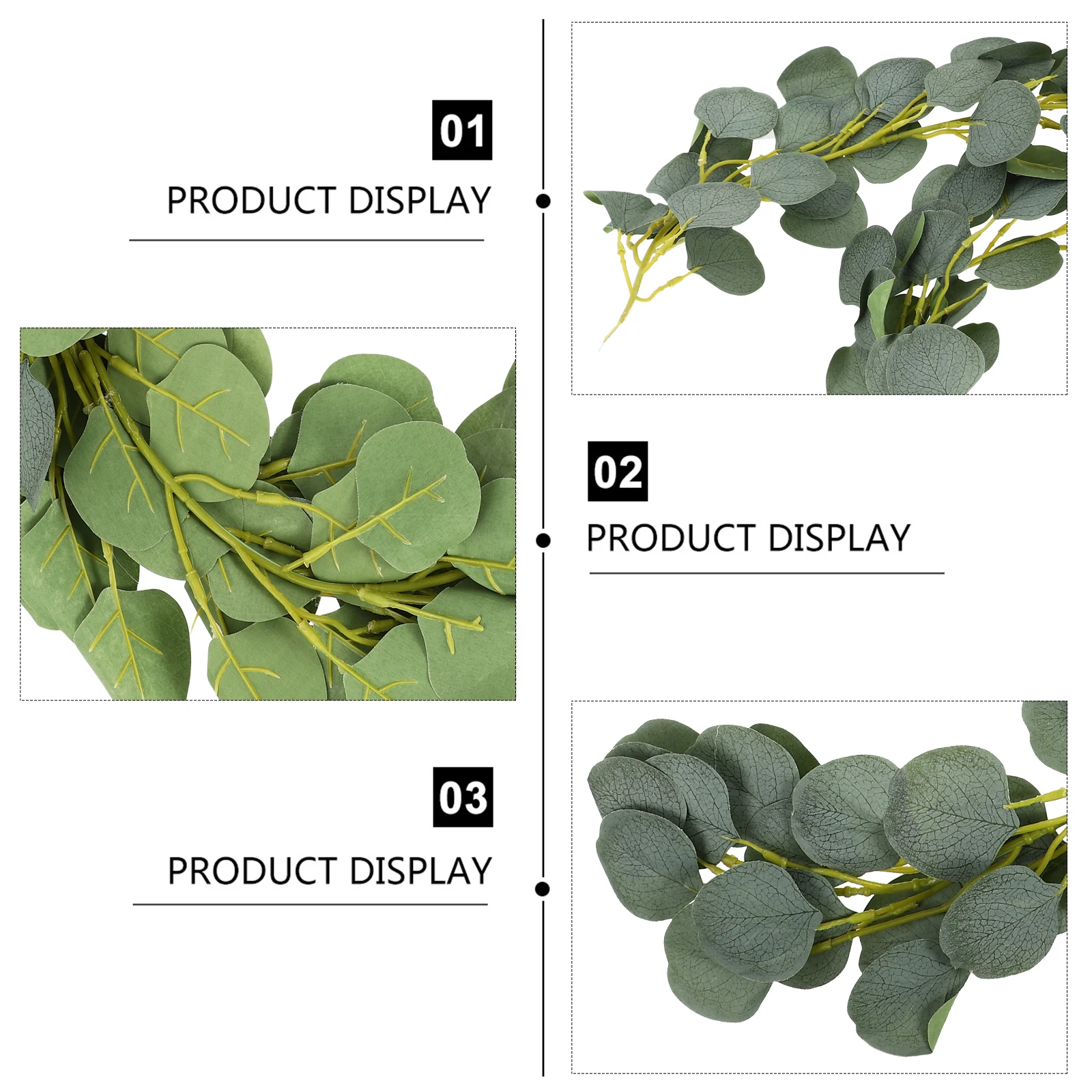 Eucalyptus Wreath Plastic Flower Green Beautiful Door Hanging Holiday Decoration Simulated Decor Wedding Wreath nament 
Eucalyptus Wreath Plastic Flower Green Beautiful Door Hanging Holiday Decoration Simulated Decor Wedding Wreath nament