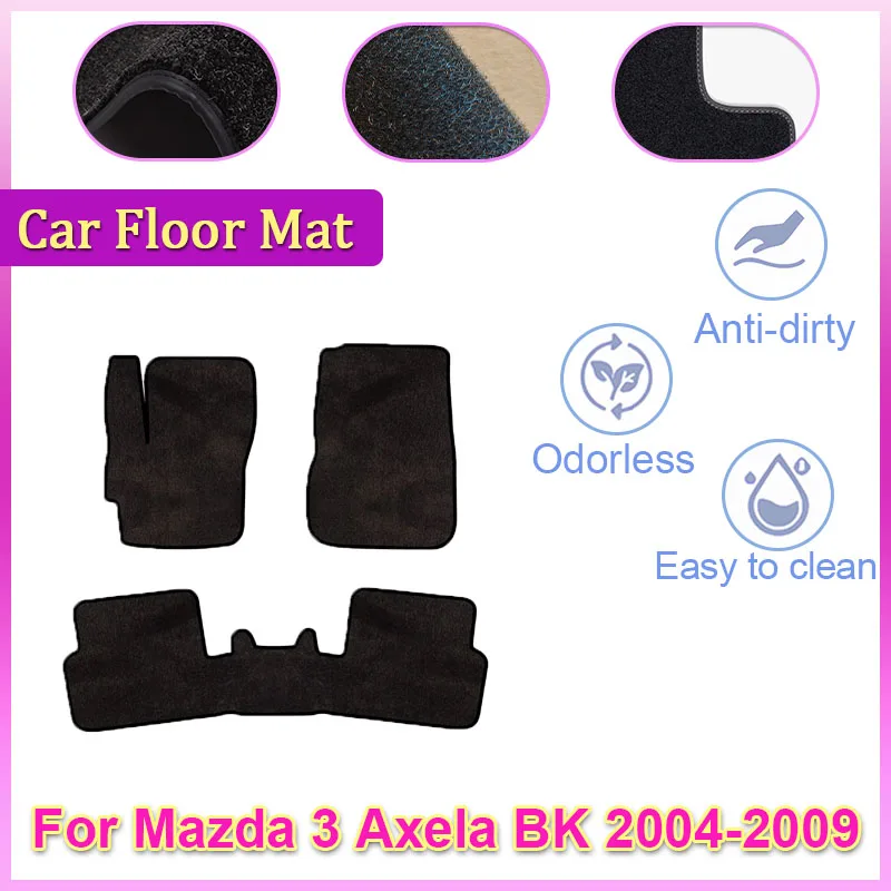 Автомобильные коврики напольные для Mazda 3 2004 ~ 2009 2005 Mazda3 Axela BK антигрязные накладки фланелевые коврики напольный ковер чехол для ног автоаксессуары
Автомобильные коврики напольные для Mazda 3 2004 ~ 2009 2005 Mazda3 Axela BK антигрязные накладки фланелевые коврики напольный ковер чехол для ног автоаксессуары