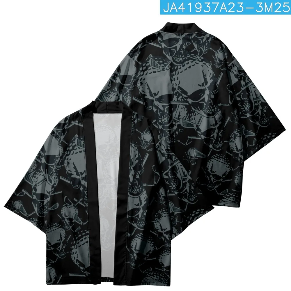 Fashion Streetwear Cartoon Skull Printed Kimono Casual Men Women Cardigan Cosplay Shirts Harajuku Japanese Samurai Haori
Fashion Streetwear Cartoon Skull Printed Kimono Casual Men Women Cardigan Cosplay Shirts Harajuku Japanese Samurai Haori