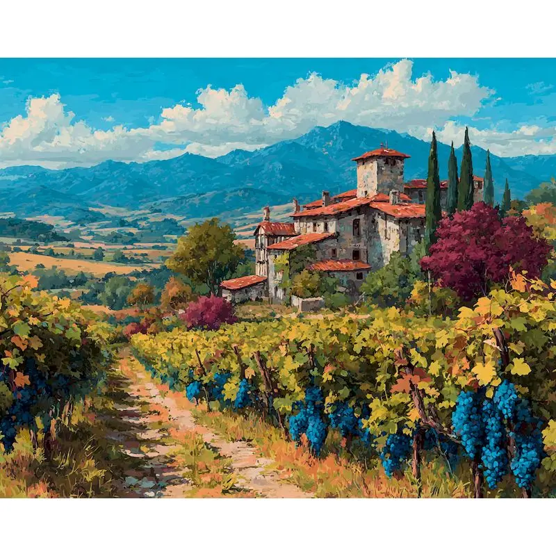 GATYZTORY Modern Painting By Numbers Acrylic Paints Number Painting village For Adults Handmade Gift DIY Set Picture Drawing
GATYZTORY Modern Painting By Numbers Acrylic Paints Number Painting village For Adults Handmade Gift DIY Set Picture Drawing