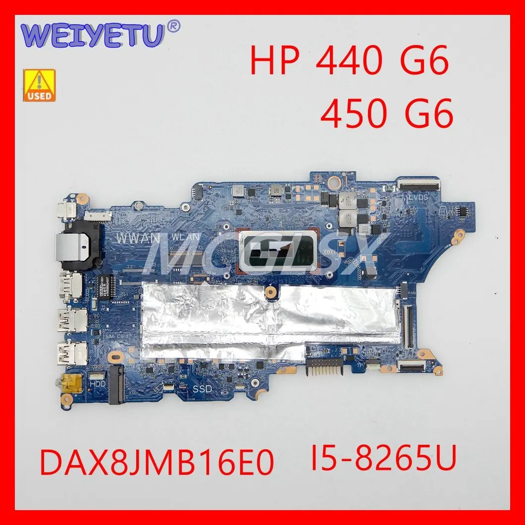 Материнская плата для ноутбука с процессором I5 8250U для HP PROBOOK 440 G6 450 G6 для DAX8JMB16E0, материнская плата OK, бесплатная доставка, б/у
Материнская плата для ноутбука с процессором I5 8250U для HP PROBOOK 440 G6 450 G6 для DAX8JMB16E0, материнская плата OK, бесплатная доставка, б/у