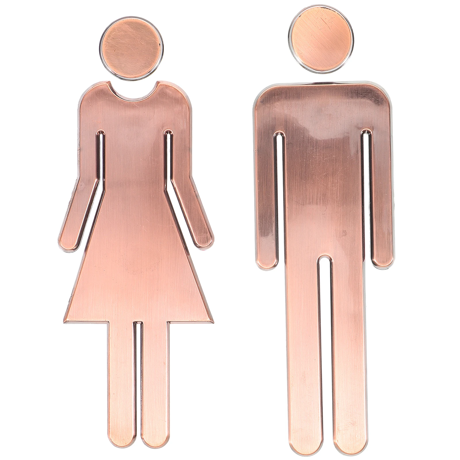 2Pcs Stainless Steel Bathroom Signs Restroom Wall Door Signage Easy Installation Suitable Public Places Schools
2Pcs Stainless Steel Bathroom Signs Restroom Wall Door Signage Easy Installation Suitable Public Places Schools