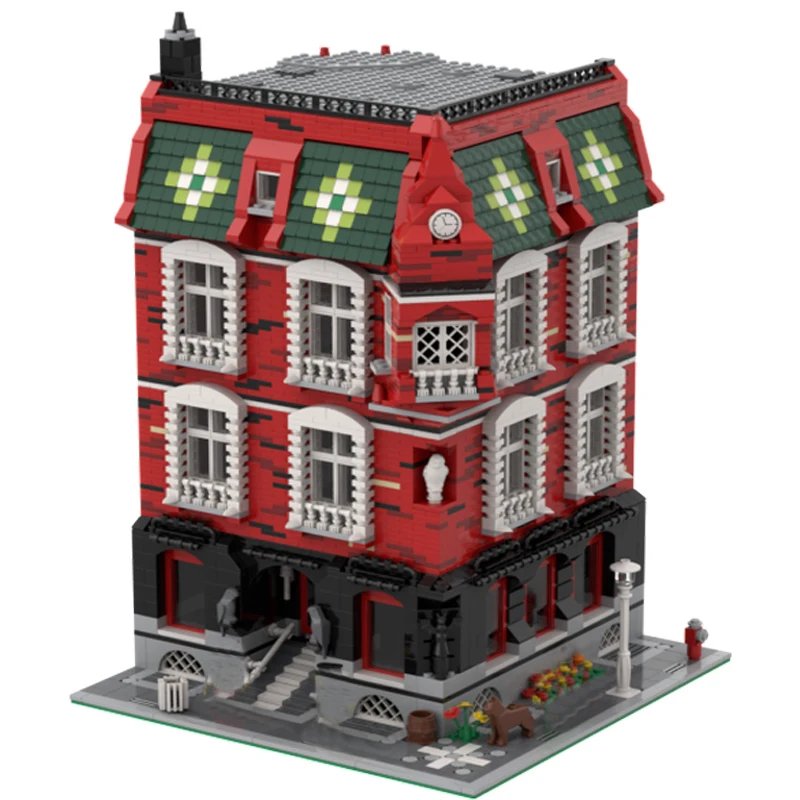 3186 шт., хит продаж, вид на улицу, Moc, модульный ресторан, паб, модель здания, сделай сам, креативные идеи, детские игрушки, подарочные блоки на день рождения
3186 шт., хит продаж, вид на улицу, Moc, модульный ресторан, паб, модель здания, сделай сам, креативные идеи, детские игрушки, подарочные блоки на день рождения