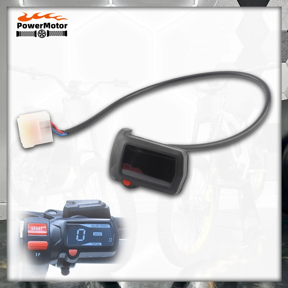 for SUR RON Electric Bike Parts Motorcycle Speedometer Hour Meter Motocross Odometer Pit Dirt for Surron Light Bee Accessories
for SUR RON Electric Bike Parts Motorcycle Speedometer Hour Meter Motocross Odometer Pit Dirt for Surron Light Bee Accessories