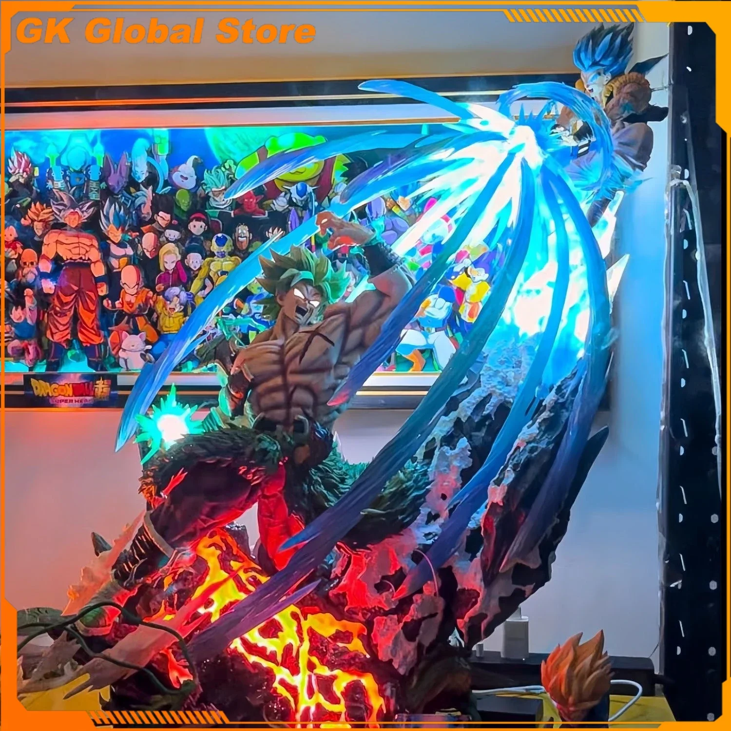 52cm New Dragon Ball Anime Figure Broli VS Gogeta Peripheral Resin Model Scene Statue Collect Decoration Ornaments Gifts Toys
52cm New Dragon Ball Anime Figure Broli VS Gogeta Peripheral Resin Model Scene Statue Collect Decoration Ornaments Gifts Toys