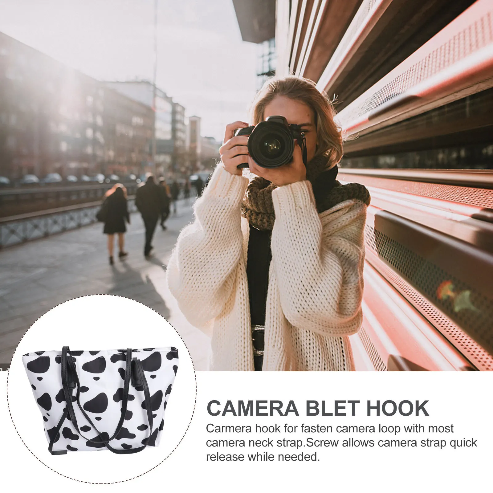 1Set Premium Camera Strap Screw with Hook for Fast Quick Detach Mounting to Camera Loop Compatible with Most Neck Straps
1Set Premium Camera Strap Screw with Hook for Fast Quick Detach Mounting to Camera Loop Compatible with Most Neck Straps