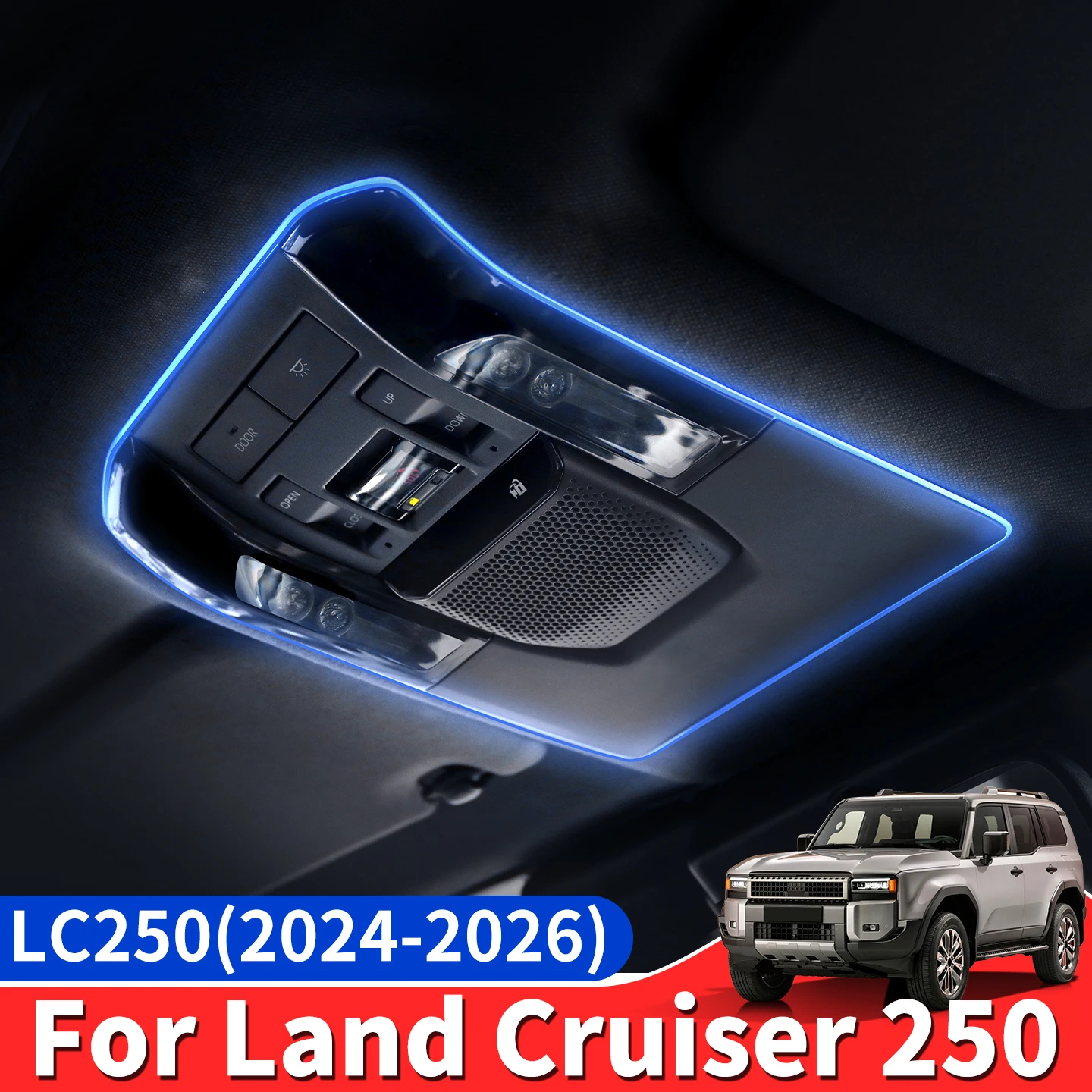 For Toyota Land Cruiser Prado LC250 FJ250 J250 2024-2026 Front Reading Light Frame Ambient Light
For Toyota Land Cruiser Prado LC250 FJ250 J250 2024-2026 Front Reading Light Frame Ambient Light