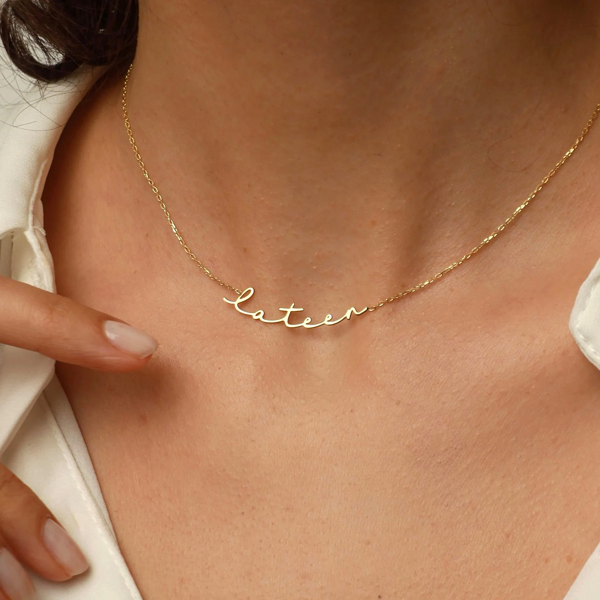 Custom Arc Name Necklace For Women Men Stainless Steel Customized Necklace Pendant Personalized Neck Chain Jewelry Birthday Gift
Custom Arc Name Necklace For Women Men Stainless Steel Customized Necklace Pendant Personalized Neck Chain Jewelry Birthday Gift