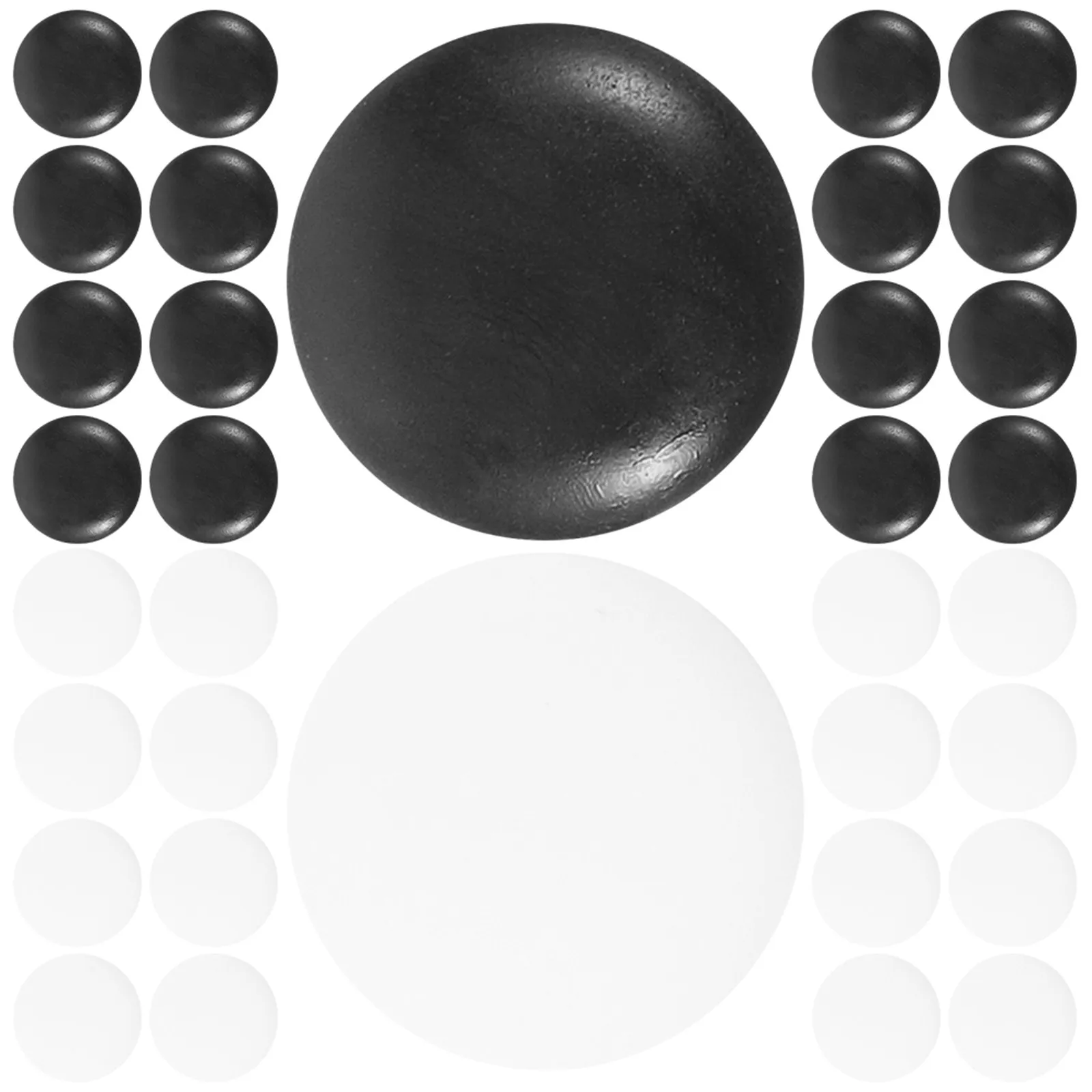 200Pcs Go Chess Pieces Resin Small Compact Size Smooth Polished Chess Stones for Go Game Board Accessories Board Game Bag
200Pcs Go Chess Pieces Resin Small Compact Size Smooth Polished Chess Stones for Go Game Board Accessories Board Game Bag