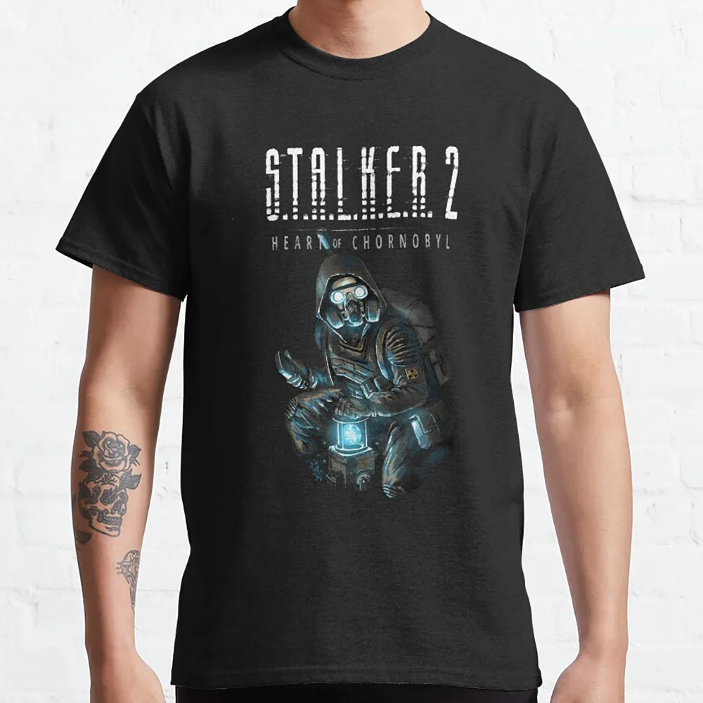 Video game Heart Of Chornobyl Loner S.T.A.L.K.E.R. With Artifact Container Pripyat graphic t shirts 100% cotton large size tops
Video game Heart Of Chornobyl Loner S.T.A.L.K.E.R. With Artifact Container Pripyat graphic t shirts 100% cotton large size tops