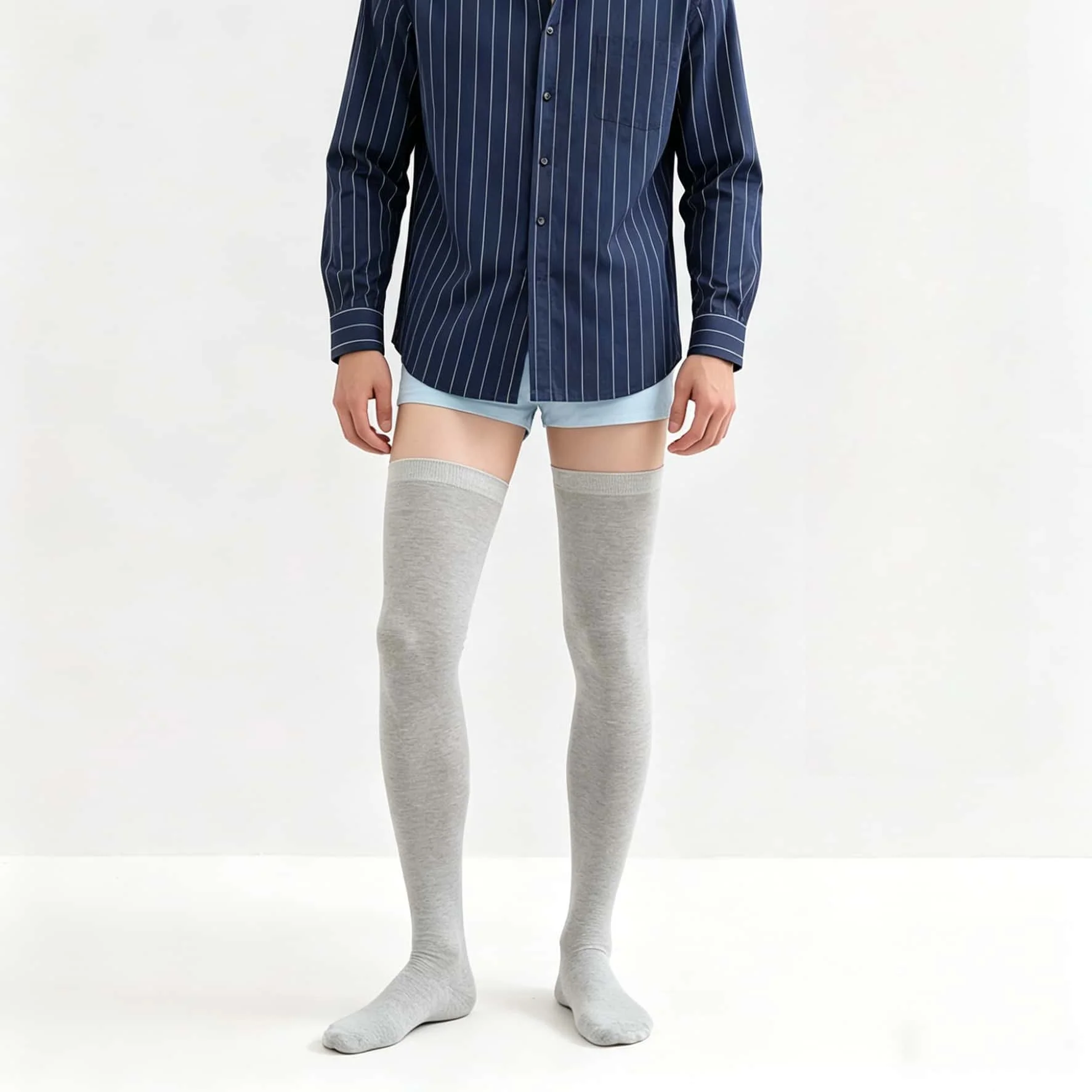 2026 Men Plus Size Striped Socks Cool Lightweight Knee High Stockings Summer Tube Casual Athletic Long Sock
2026 Men Plus Size Striped Socks Cool Lightweight Knee High Stockings Summer Tube Casual Athletic Long Sock