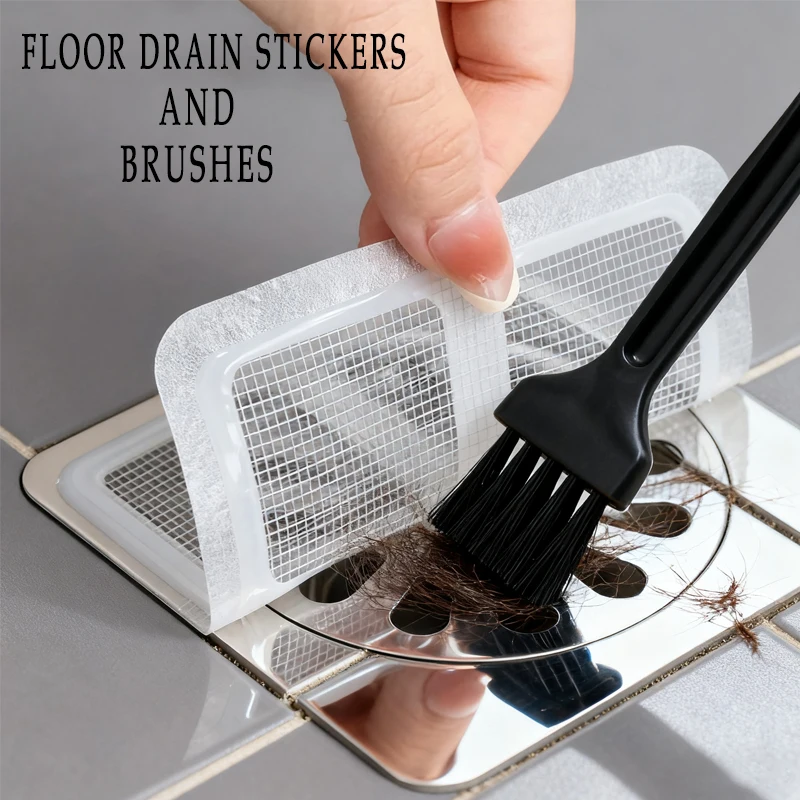 Disposable Hair Catchers for Shower Mesh Shower Drain Covers - Floor Sink Strainer Filter Mesh Stickers Bathroom Accessorie Tool
Disposable Hair Catchers for Shower Mesh Shower Drain Covers - Floor Sink Strainer Filter Mesh Stickers Bathroom Accessorie Tool