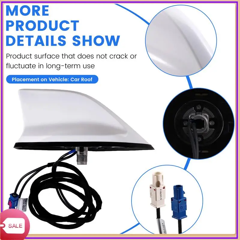 Prominent 282069033 Car Roof Rear Shark Fin Antenna Combined Antenna Assembly For Renault Kadjar HLA3 HLA6 HLNC HLMR 282067909
Prominent 282069033 Car Roof Rear Shark Fin Antenna Combined Antenna Assembly For Renault Kadjar HLA3 HLA6 HLNC HLMR 282067909