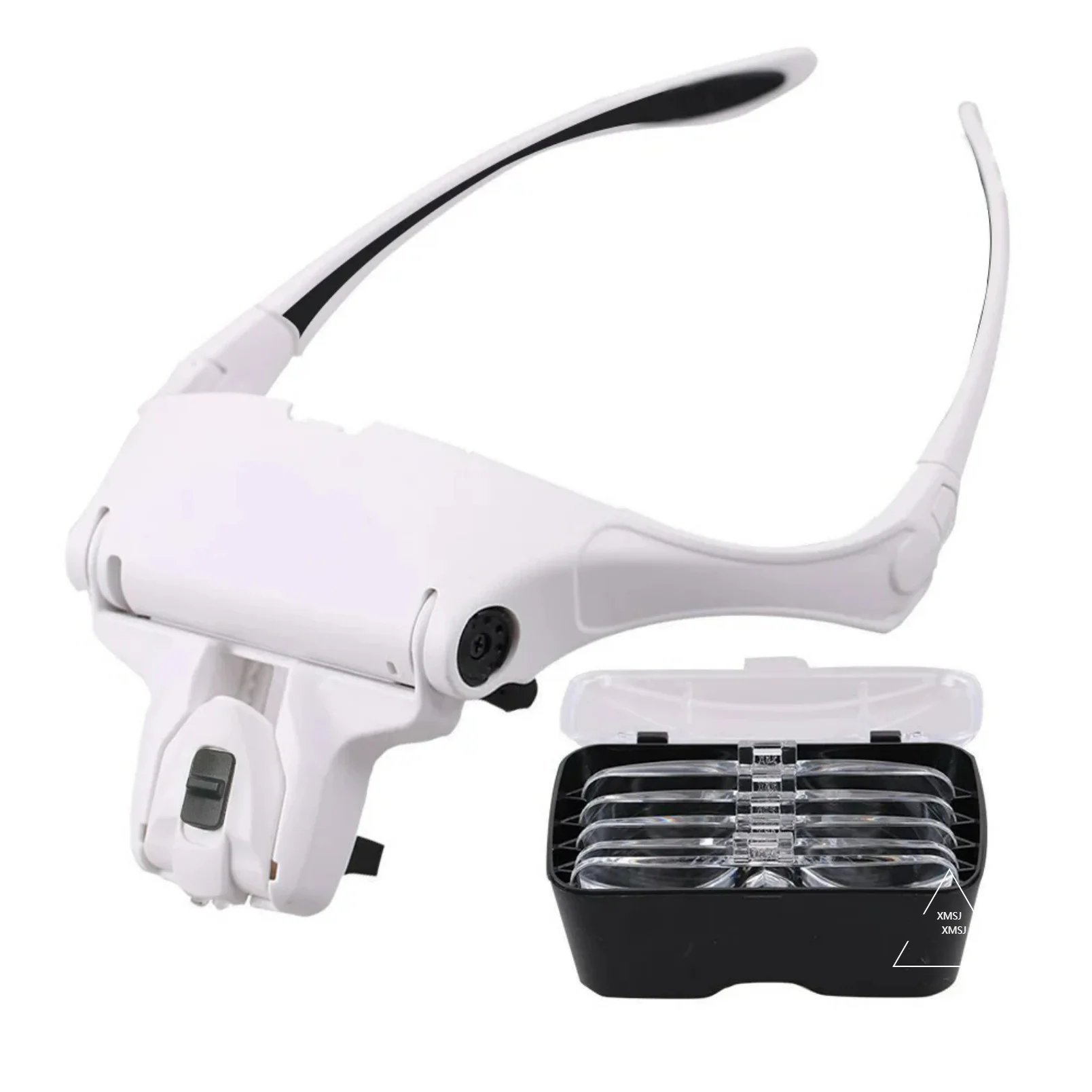 Magnifying Glasses LED Light Lamp Head Loupe Jeweler Headband Magnifier Eye Glasses Optical Glass Tool Repair Reading Magnifier
Magnifying Glasses LED Light Lamp Head Loupe Jeweler Headband Magnifier Eye Glasses Optical Glass Tool Repair Reading Magnifier