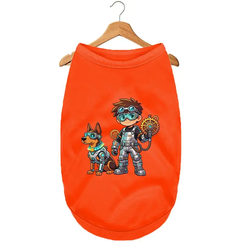 Cyberpunk Dog Vest Cool Graphic Breathable Tank Top Non-Cotton Summer Puppy Clothes Apparel
Cyberpunk Dog Vest Cool Graphic Breathable Tank Top Non-Cotton Summer Puppy Clothes Apparel