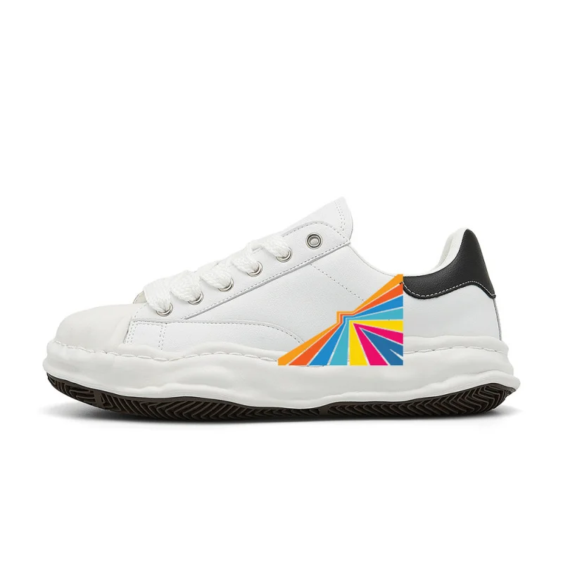 Кроссовки RainbowVintage Fashion Street, дизайн в стиле ретро, стильные, удобные и универсальные, подходят для уличной моды.
Кроссовки RainbowVintage Fashion Street, дизайн в стиле ретро, стильные, удобные и универсальные, подходят для уличной моды.