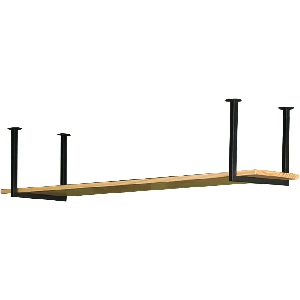 Ceiling Storage Shelf, 1 Layer Wood Ceiling Mount Shelf, Hanging Floating Shelves for wall,
Ceiling Storage Shelf, 1 Layer Wood Ceiling Mount Shelf, Hanging Floating Shelves for wall,