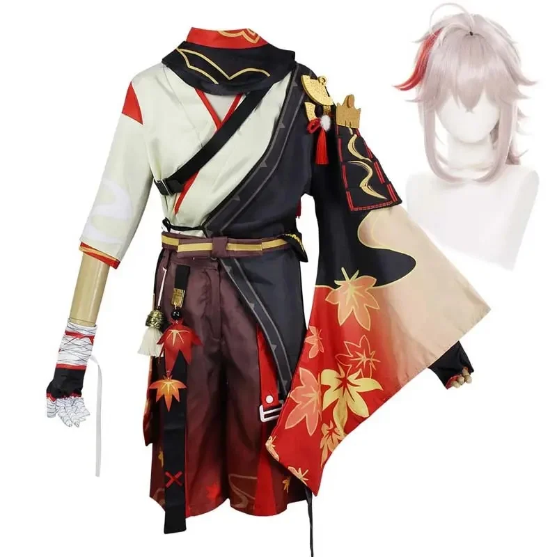 Kaedehara Kazuha Косплей Наряд для Genshin Impact Косплей Костюм Полный комплект
Kaedehara Kazuha Косплей Наряд для Genshin Impact Косплей Костюм Полный комплект