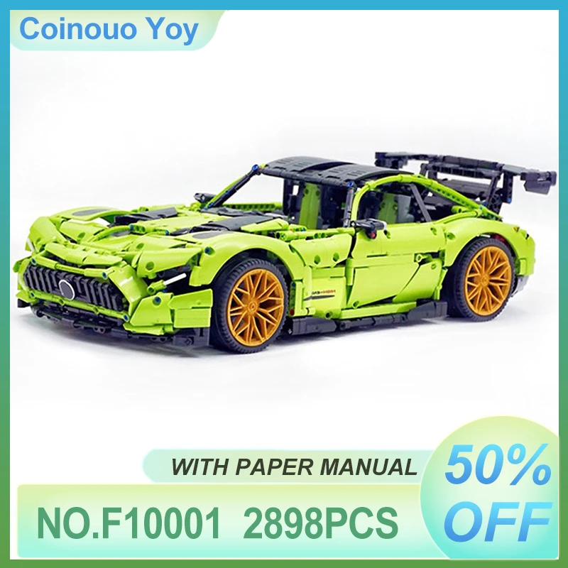 F10001 1:8 Hich-Tech Sports Speed Vehicle GTR-AMG Green Demon Model Building Blocks DIY Puzzle Toys Assembly Chrismas Gifts Kids
F10001 1:8 Hich-Tech Sports Speed Vehicle GTR-AMG Green Demon Model Building Blocks DIY Puzzle Toys Assembly Chrismas Gifts Kids